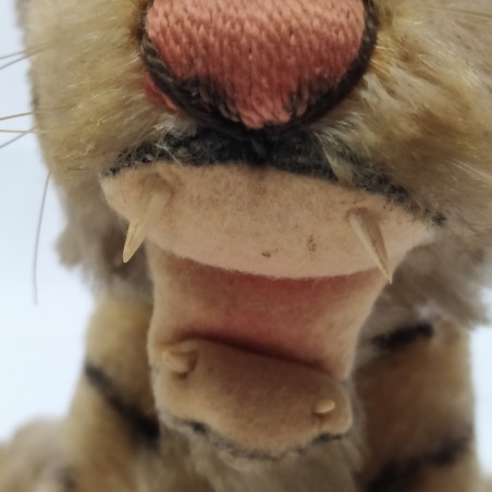Giocattoli peluche tigrotto e ghepardo anni '20 Steiff - Segni del tempo