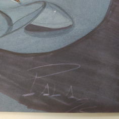 Disegno Alfa Romeo prototipo firma Pala '92 - Buone condizioni 2