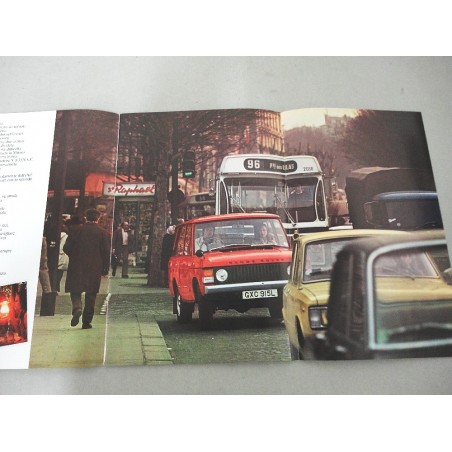 PROSPEKT BROCHURE DEPLIANT LAND ROVER 14 PAGINE VERSIONE ITALIANA