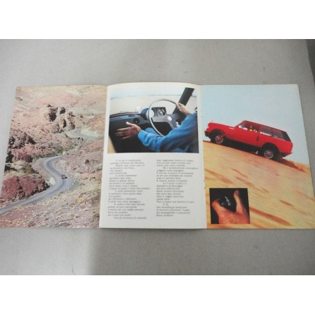 PROSPEKT BROCHURE DEPLIANT LAND ROVER 14 PAGINE VERSIONE ITALIANA