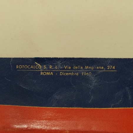 Manifesto film Vera Cruz 1960 con autografo - Segni del tempo