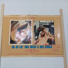 Manifesto film Al di là del bene e del male 1977 con autografo - Segni del tempo
