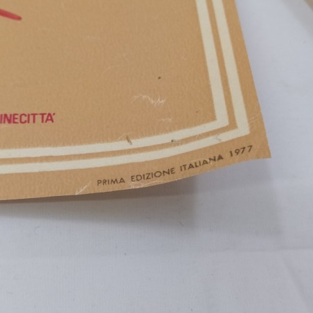 Manifesto film Al di là del bene e del male 1977 con autografo - Segni del tempo