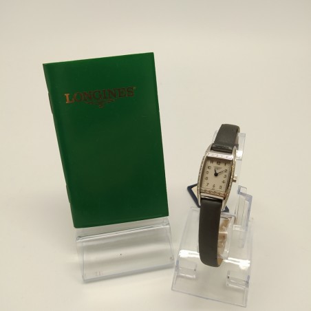 Orologio donna Longines BelleArti mov. quarzo Cinturino in tessuto segnato