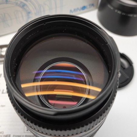 Ottica fotografica obiettivo zoom Minolta 75/300 AF usato pari nuovo