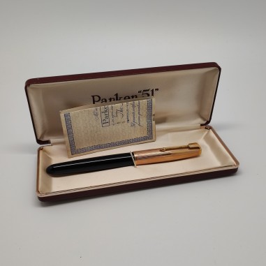 Penna stilografica Parker 51 inusata con scatola originale