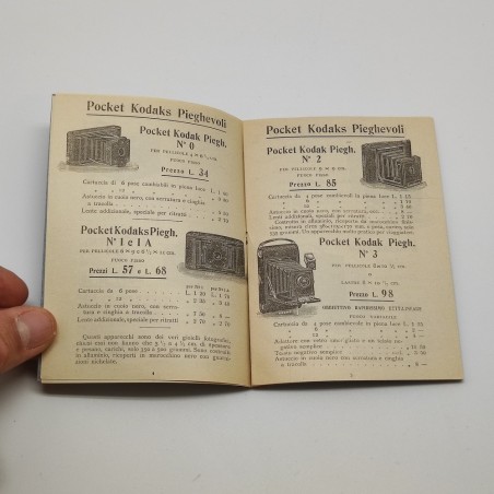 Opuscolo Kodak - La fotografia semplificata - primi 900