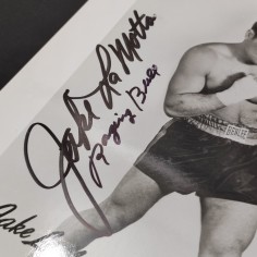 JAKE LA MOTTA foto con autografo in originale con certificato autenticità 2