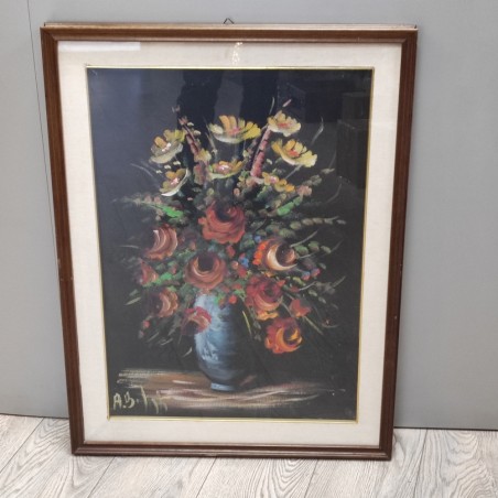 Quadro olio su tela Armando Ballanti Natura morta 50x70 cm