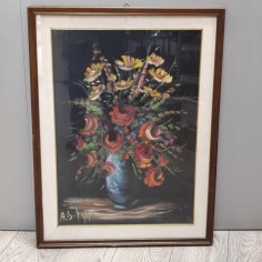 Quadro olio su tela Armando Ballanti Natura morta 50x70 cm 2