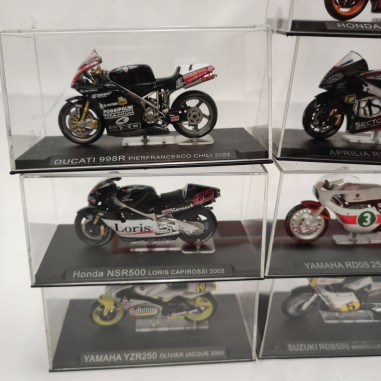 Collezione parziale 27 modellini Grandi Moto da competizione De Agostini