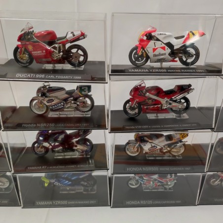 Collezione parziale 27 modellini Grandi Moto da competizione De Agostini