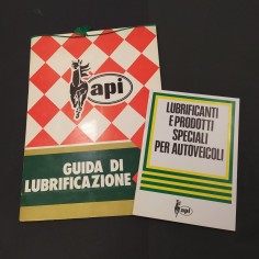 Prontuari per lubrificanti e prodotti speciali per autoveicoli API