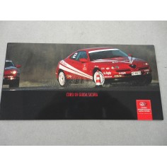 ALFA ROMEO LOTTO CARTOLINE E LIBRETTI ALFA 156 T.S. ALFA 145 CORSI DI GUIDA 2