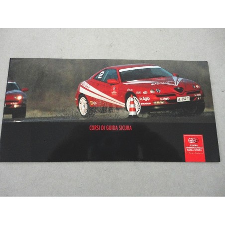 ALFA ROMEO LOTTO CARTOLINE E LIBRETTI ALFA 156 T.S. ALFA 145 CORSI DI GUIDA