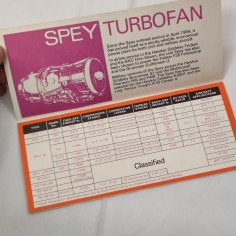 Brochure ROLLS-ROYCE Aero Engines Publication 1487 4th issue may 1967 2