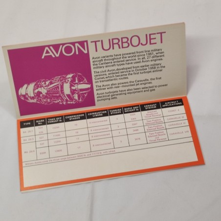 Brochure ROLLS-ROYCE Aero Engines Publication 1487 4th issue may 1967