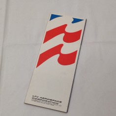 LTV Aerospace corporation brochure pieghevole produzione veicoli militari