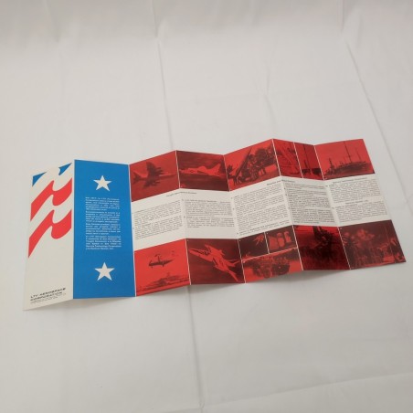 LTV Aerospace corporation brochure pieghevole produzione veicoli militari