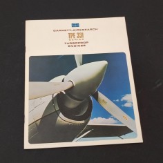 Opuscolo GARRETT TPE 331 Series Turboprop Engines - 24 pagine - fine anni 60
