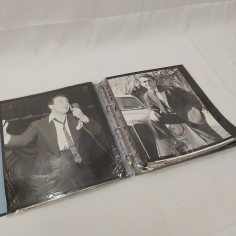 Album con 40 foto attori e attrici anni 40/50 con autografo e dedica 2