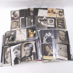Collezione con oltre 220 autografi attori cantanti anni 50/60