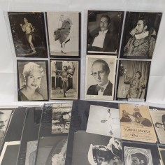 Collezione con oltre 220 autografi attori cantanti anni 50/60 2