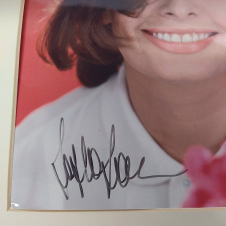 Autografo Sofia Loren su foto a colori dimensioni 20x25 cm