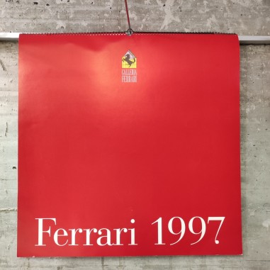 Calendario Galleria Ferrari Maranello 1997 - Buono