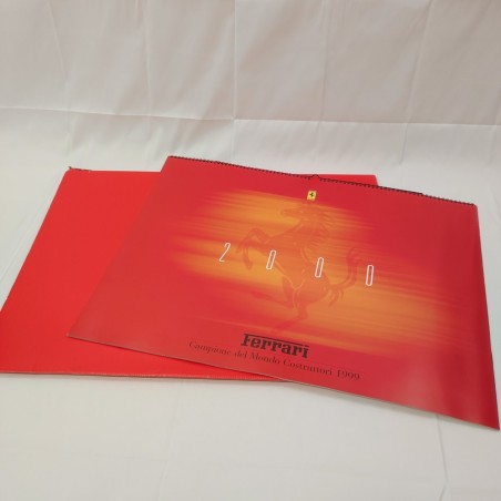 Calendario Ferrari 2000 Campioni del Mondo costruttori 1999 - Buono