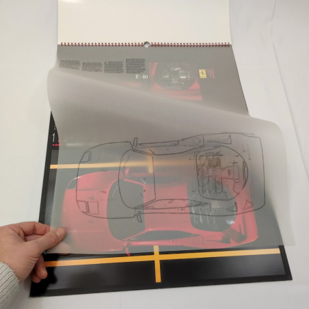 Calendario L'Idea Ferrari 1991 - Buono
