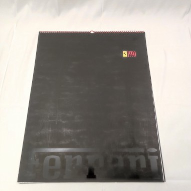 Calendario L'Idea Ferrari 1990 edizione limitata e numerata ex. 2006 - Buono