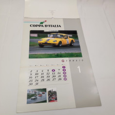 'Calendario Auto storiche Coppa D''Italia 1989 Assessorato Comune Padova' 2
