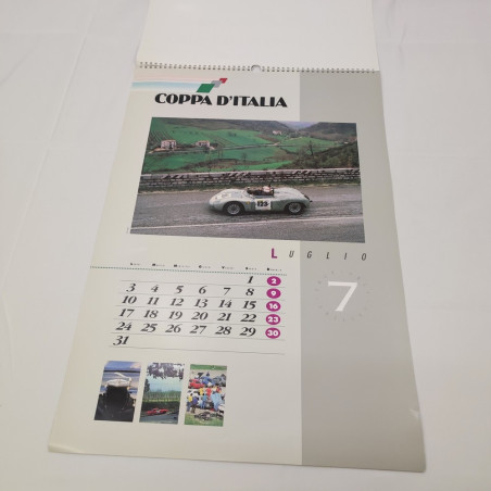 'Calendario Auto storiche Coppa D''Italia 1989 Assessorato Comune Padova'