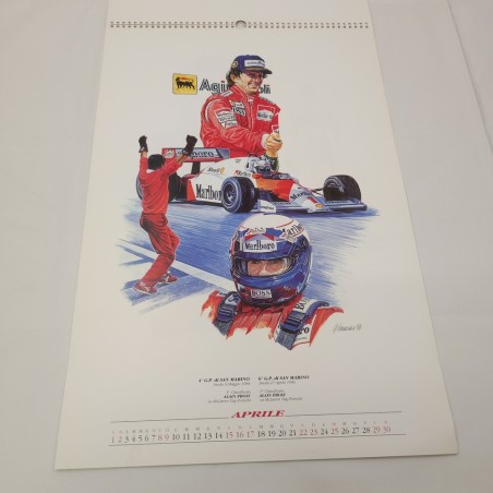 Calendario FAMS 1995 15? ann. Gran premio di San Marino - Buono