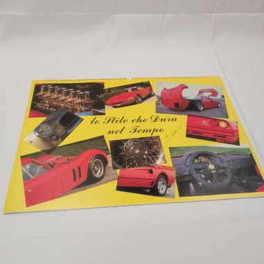 Calendario auto storiche 1989 concessionaria Autoluce Modena