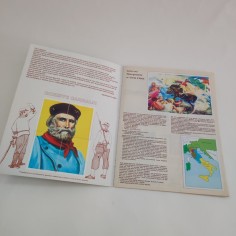 Album figurine Storia d'Italia Flash Vita di Garibaldi eroe dei due mondi 2
