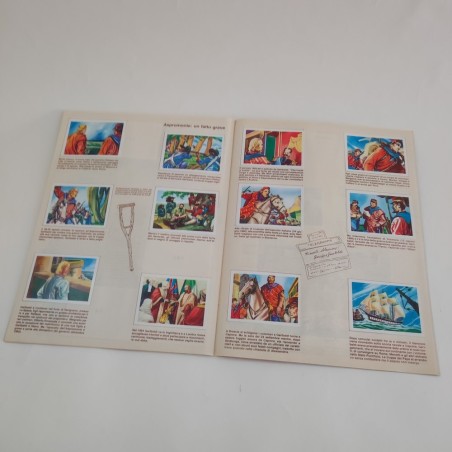 Album figurine Storia d'Italia Flash Vita di Garibaldi eroe dei due mondi