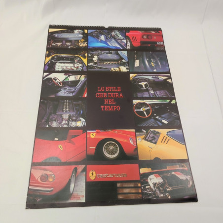 Calendario auto storiche 1988 concessionaria Autoluce Modena