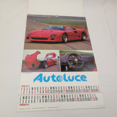 Calendario auto storiche 1988 concessionaria Autoluce Modena 2