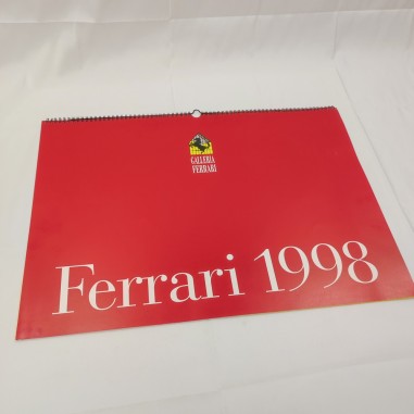 Calendario Galleria Ferrari Maranello 1998 - Buono