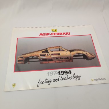 Calendario Ferrari Agip Petroli 1994 - buono