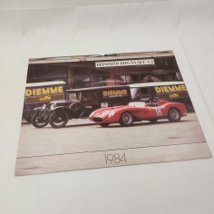 Calendario auto Ferrari Caff? Diemme anno 1984