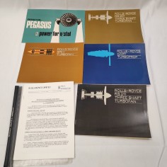 ROLLS ROYCE lotto brochure e press Informations anni 60/70