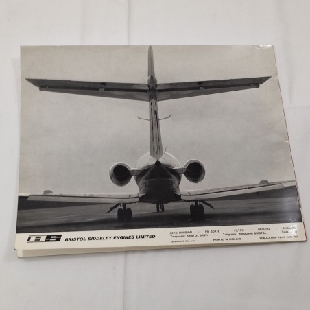 Rolls Royce Bristol Siddeley brochure propulsore aereo Viper 522