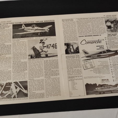 Rivista The Piper Pilot Vol. 10 n° 3 April 1962 english text good