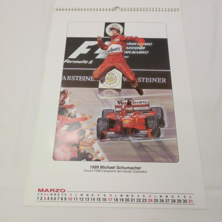 Calendario 2002  La Ferrari e la Formula 1 viste da Giovanni Cremonini