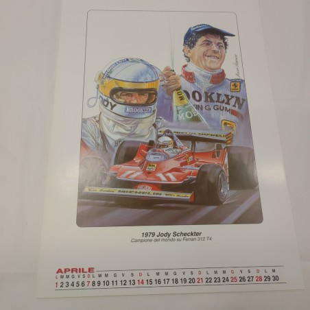 Calendario 2002  La Ferrari e la Formula 1 viste da Giovanni Cremonini