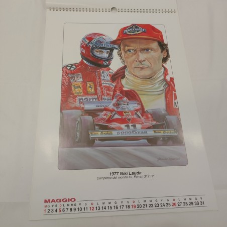 Calendario 2002  La Ferrari e la Formula 1 viste da Giovanni Cremonini