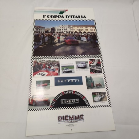 Calendario Auto storiche Coppa D'Italia 1986 ed. numerata 1315/2000